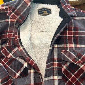 New Mens size LARGE DRY FLANNEL SHIRT/sweater